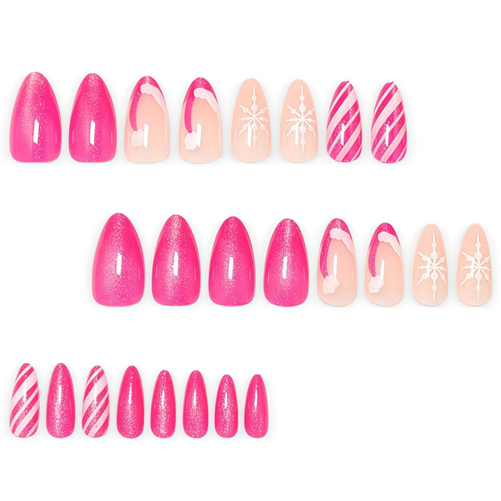 Nail art set with Creative Winter Design Kalsten