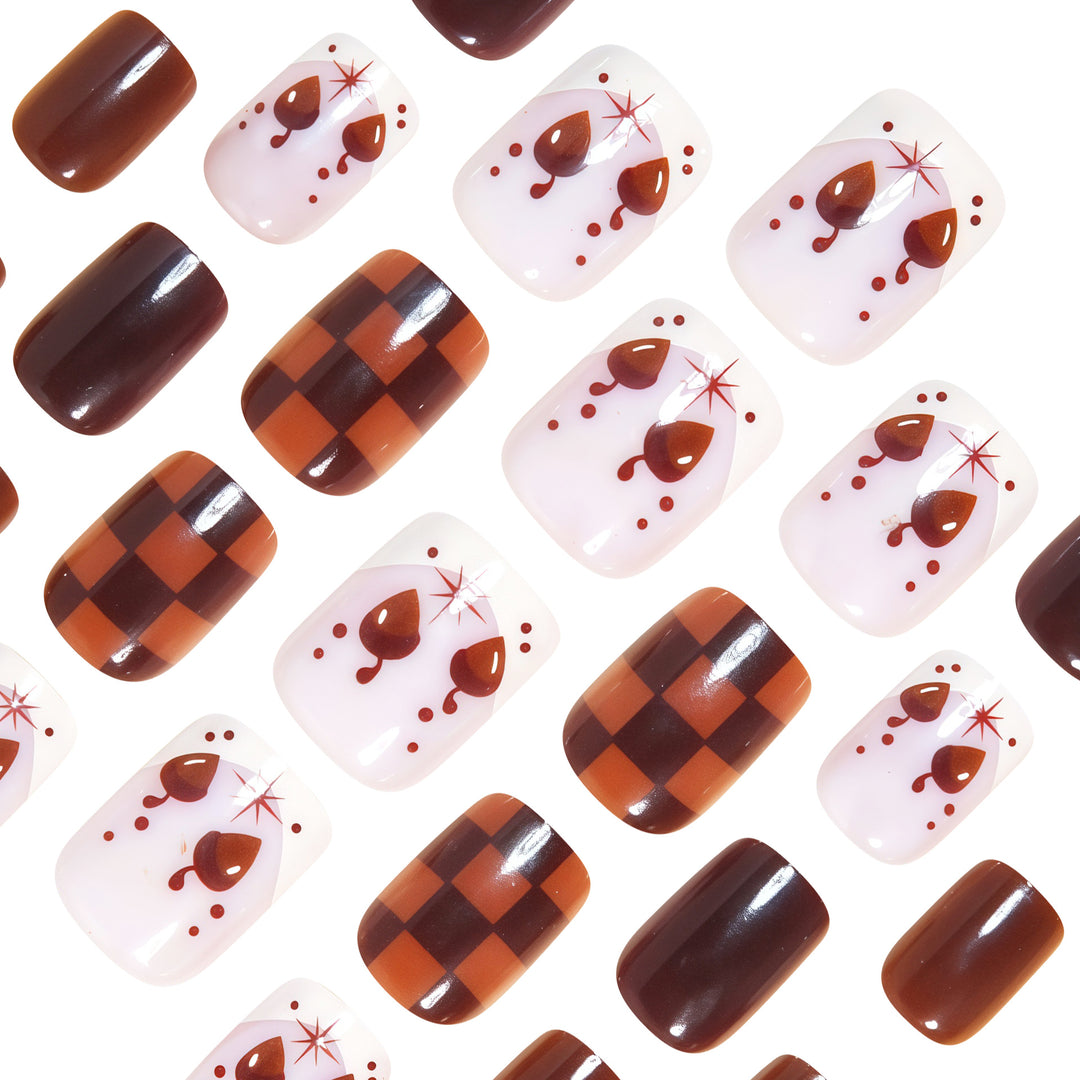 Artistic Square Nail Art Design Kalsten