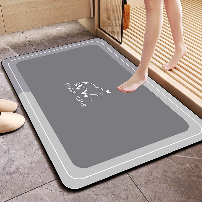 Absorbent Memory Foam Bathroom Mat Kalsten