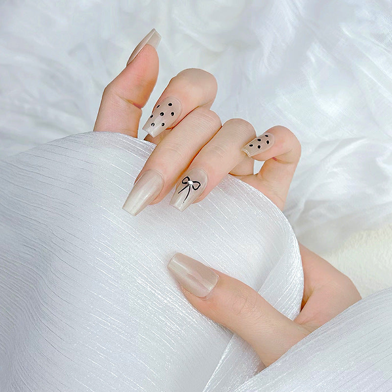 French Tip Press-On Nail Set Kalsten