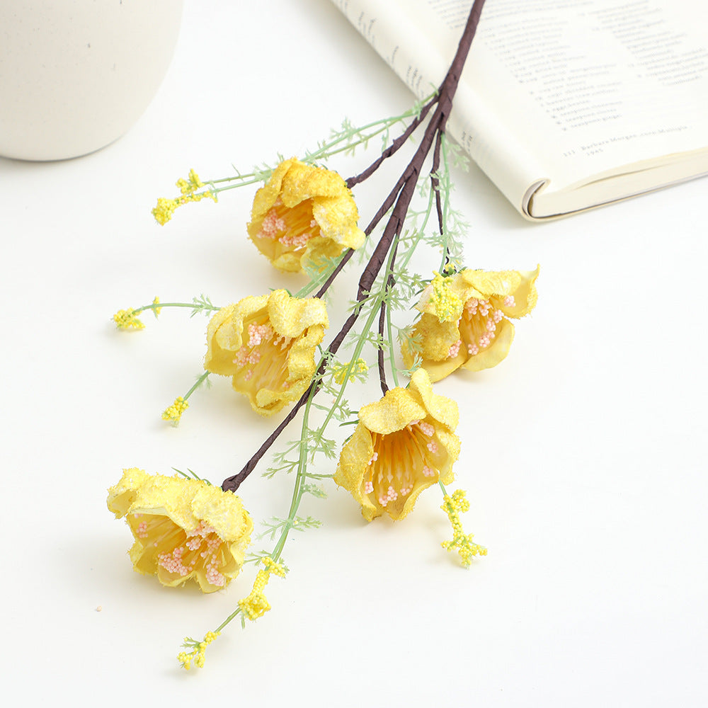 Decorative Artificial Flower Branch with Details