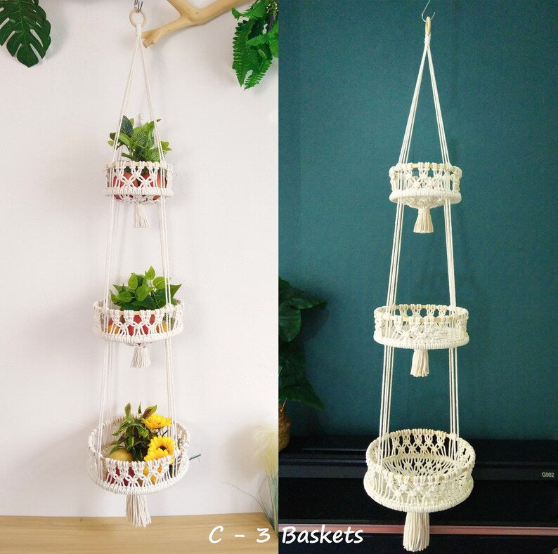 Hanging Macrame Plant Holder Kalsten