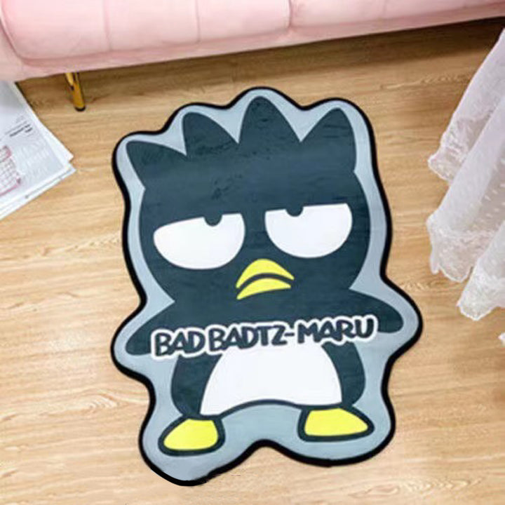 Cute Animal-Themed Plush Bath Mat