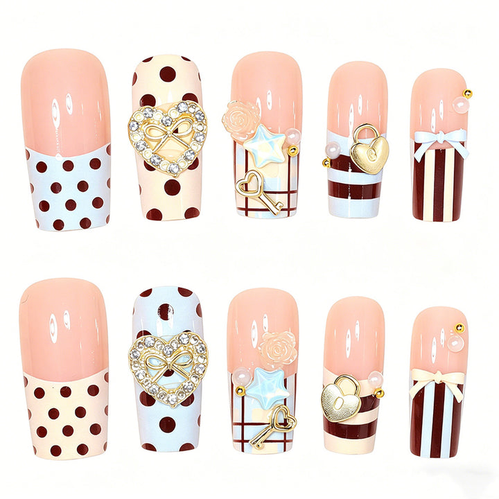 Decorative Press-On Nail Art Kit Kalsten