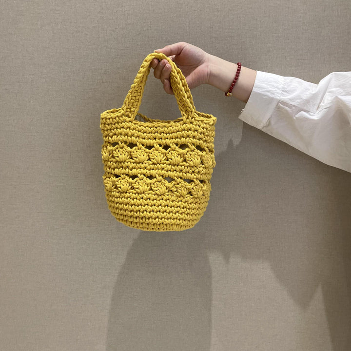 Fashionable handbag with stylish structure pattern Kalsten