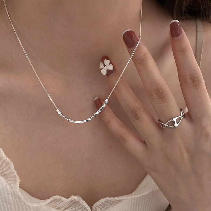 Modern Geometric Pendant Necklace Kalsten