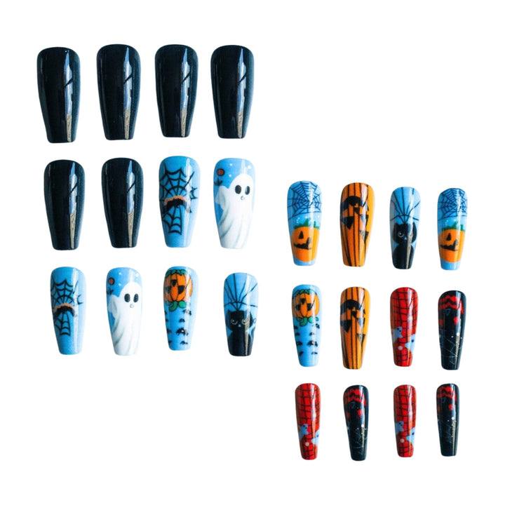 Halloween-Themed Nail Art Design Set