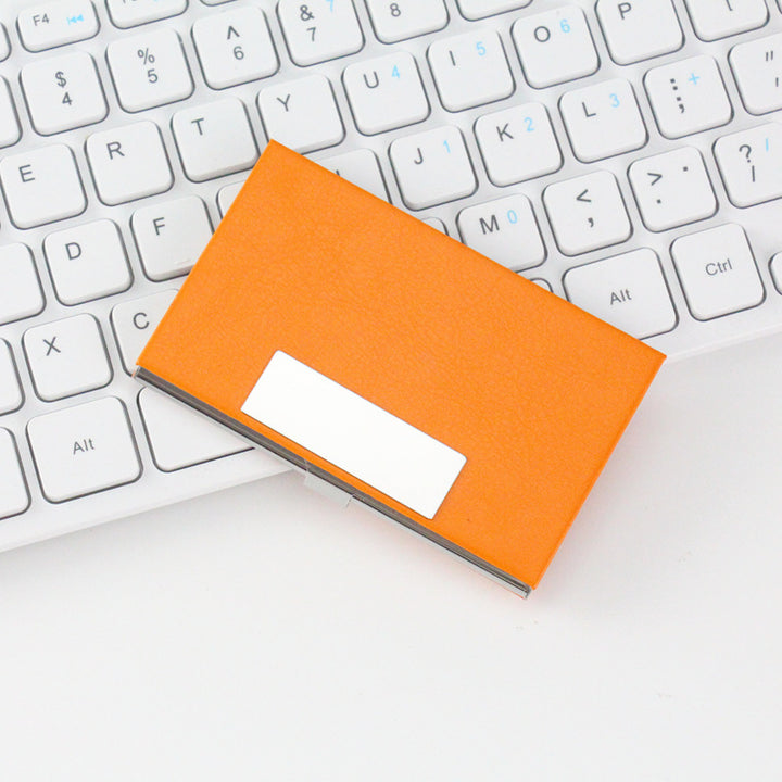 Stylish Leather Business Card Holder