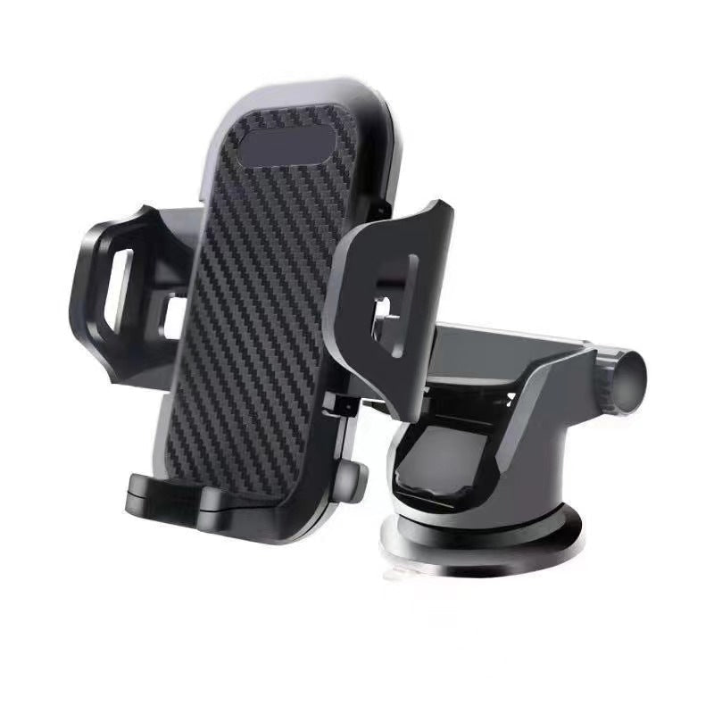 Adjustable telescopic suction car phone holder with full rotation gravity auto-lock Kalsten