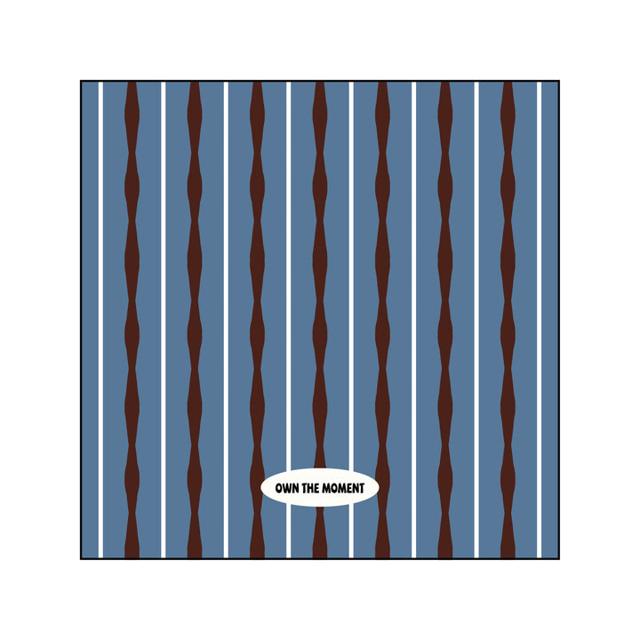 Wavy-Stripe Rectangular Tablecloth with Soft-Touch Polyester, Anti-Wrinkle & Stain-Resistant Finish