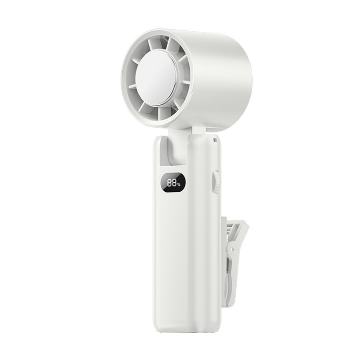 Unisex Rechargeable Portable Handheld Fan with LED Display Kalsten