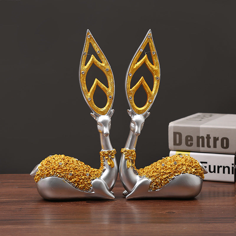 Elegant and artistic antler decorative figures Kalsten