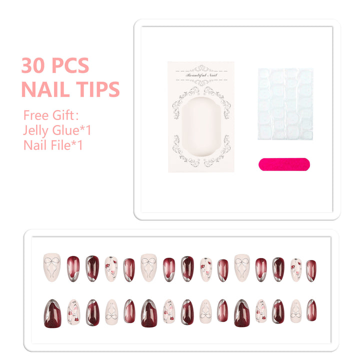 Elegant Press-On Nail Tips Kit