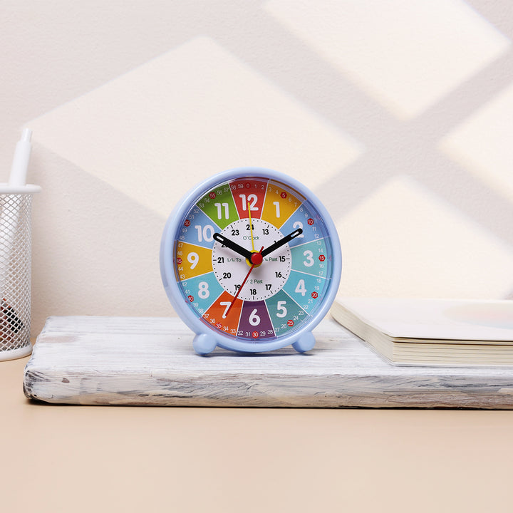 Table clock with bright colors Kalsten