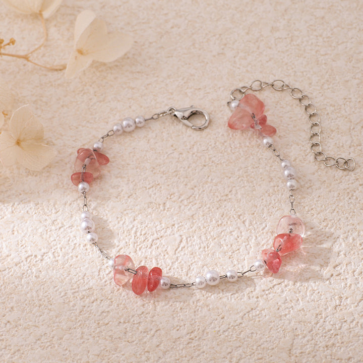 Chic Pearl and Gemstone Bracelet Kalsten