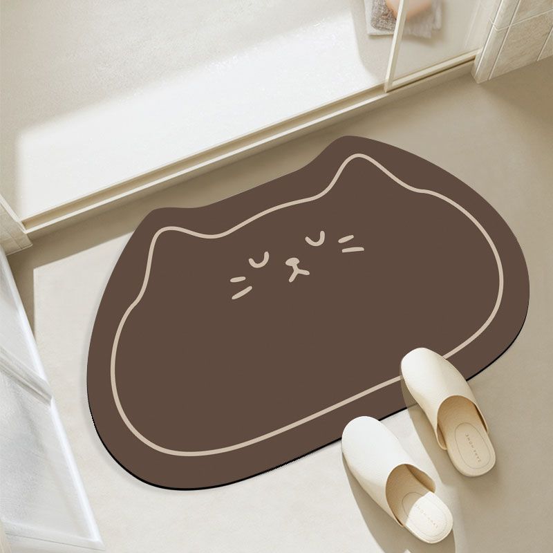 Playful Cat-Themed Entrance Mat