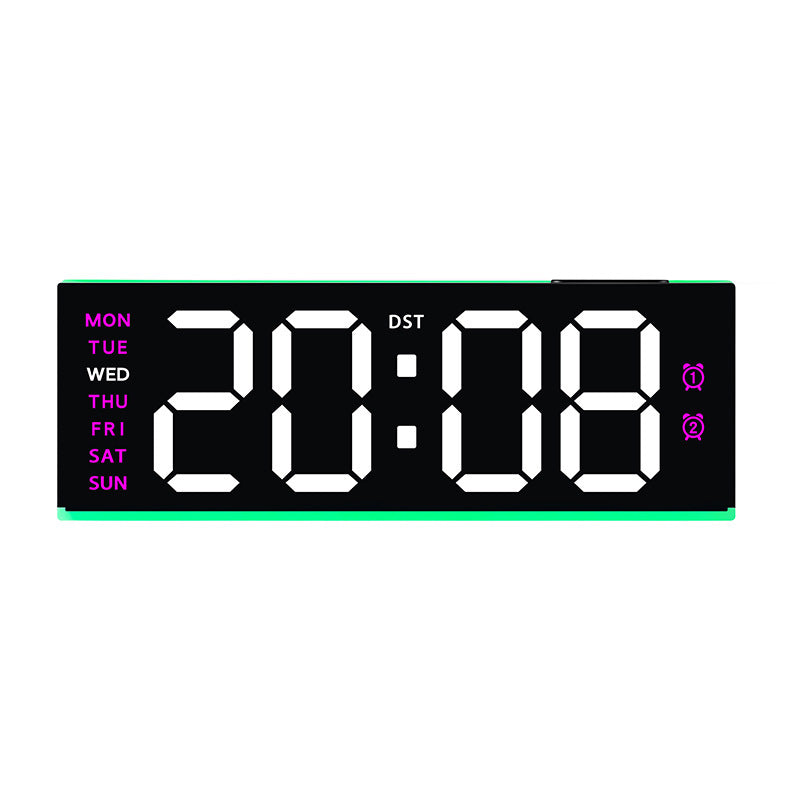Digital alarm clock with large LED display and dual alarm function Kalsten