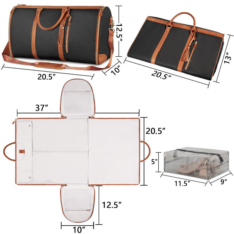 Elegant travel bag with versatile storage system Kalsten