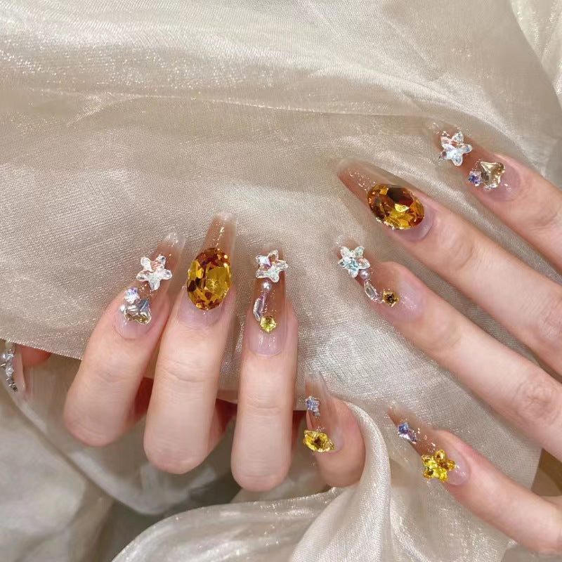High-Gloss Gel Press-On Nails Kalsten