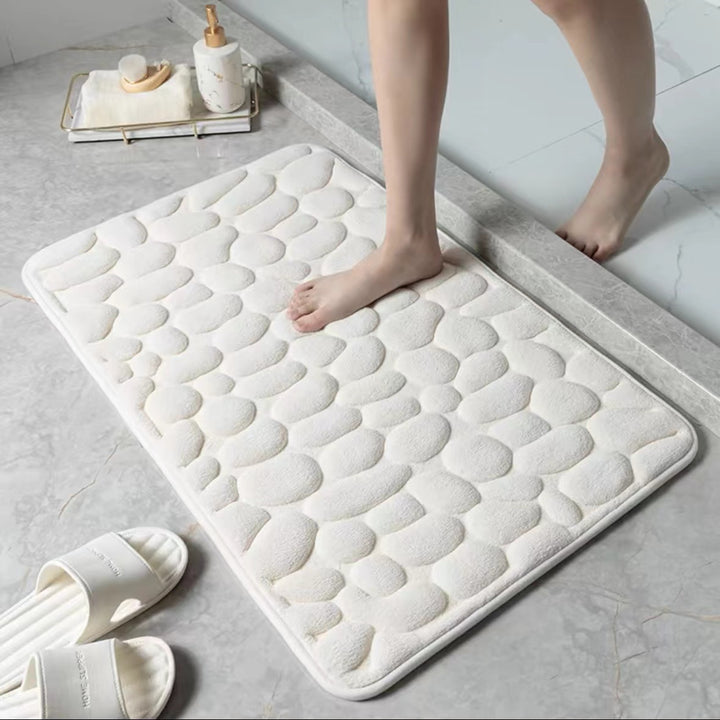 Soft Textured Bath Mat for Bathroom Floor