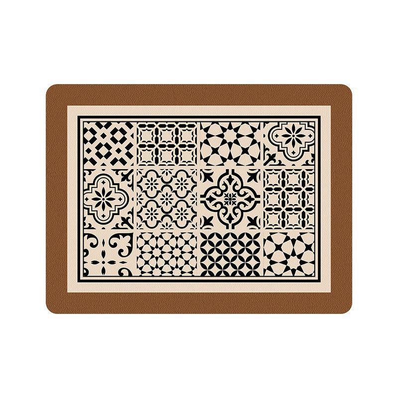 Geometric Pattern Floor Mat