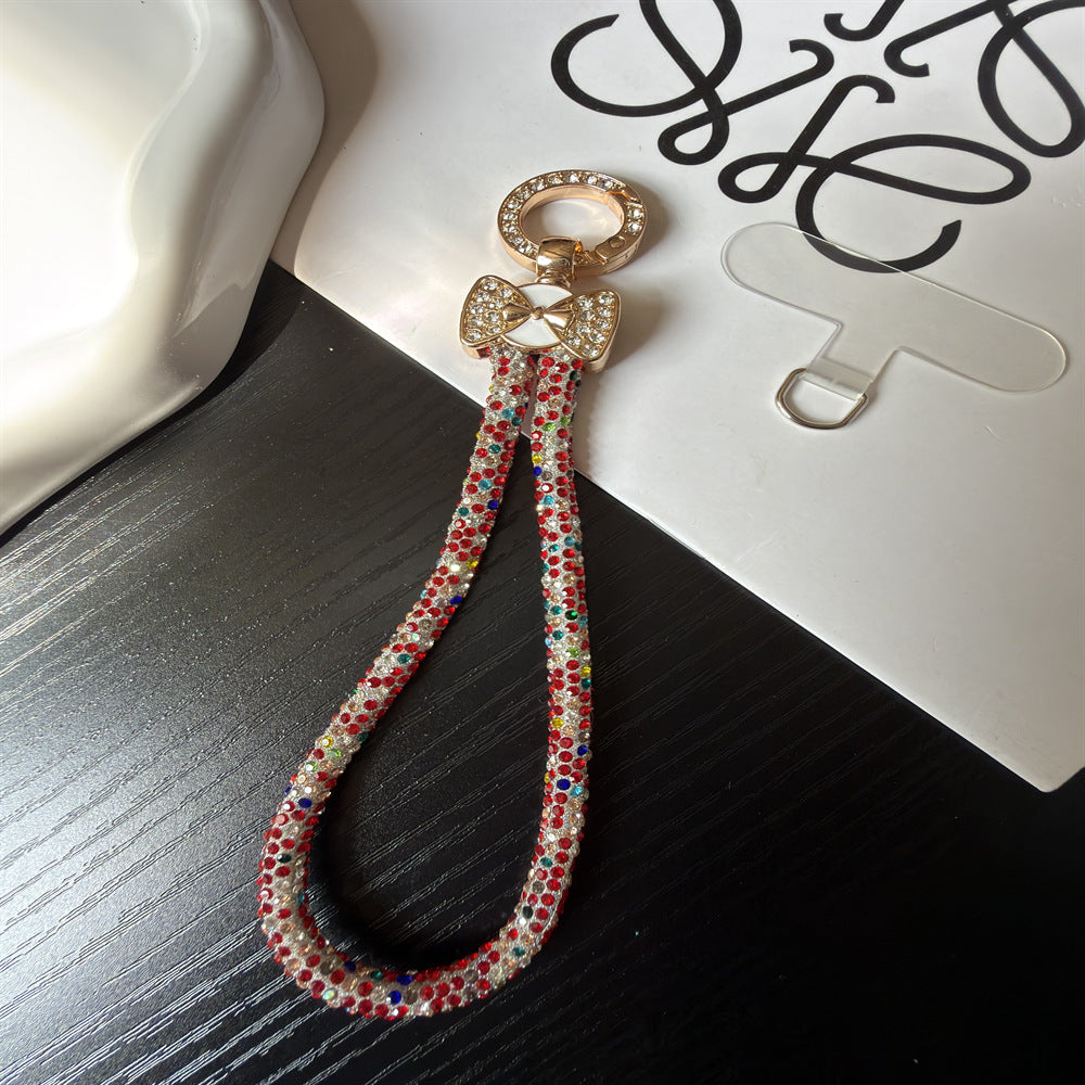 Rhinestone-Embellished Eyewear Holder Kalsten