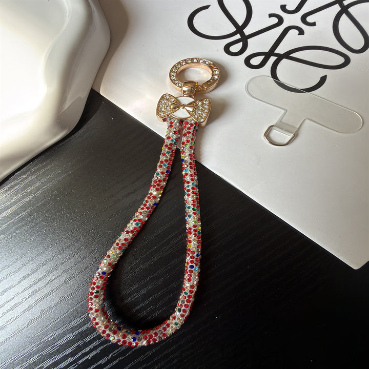 Rhinestone-Embellished Eyewear Holder Kalsten