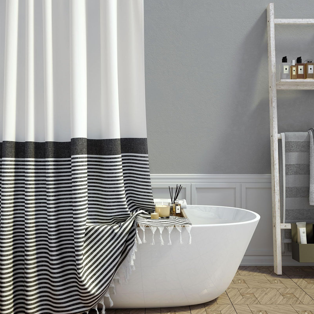 Chic Striped Shower Curtain Kalsten