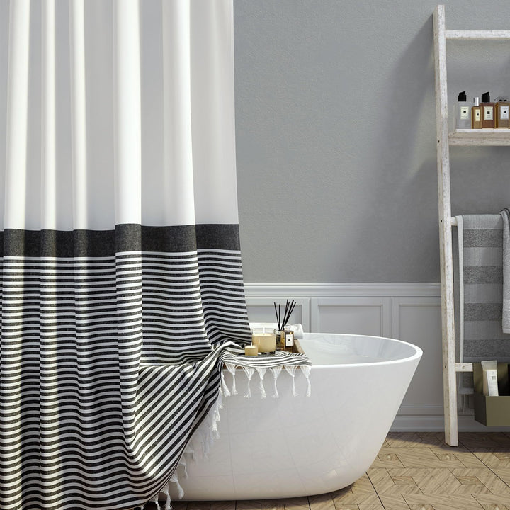 Chic Striped Shower Curtain Kalsten