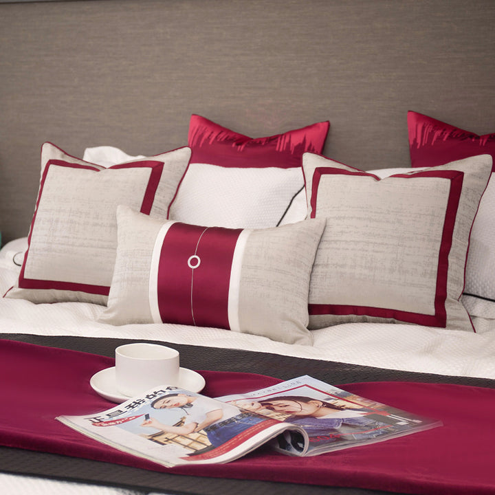 Elegant Woven Leather Mat