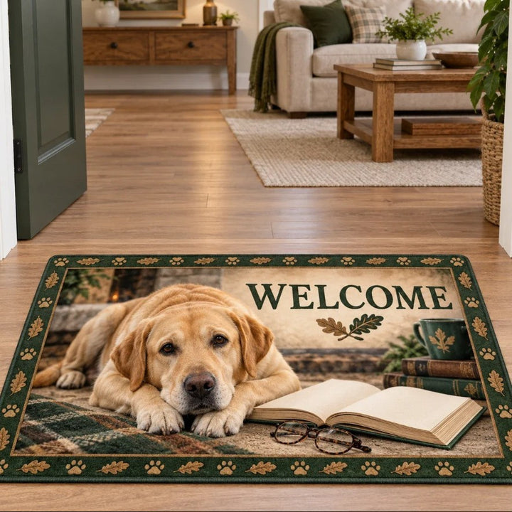 Floral Welcoming Door Mat Kalsten
