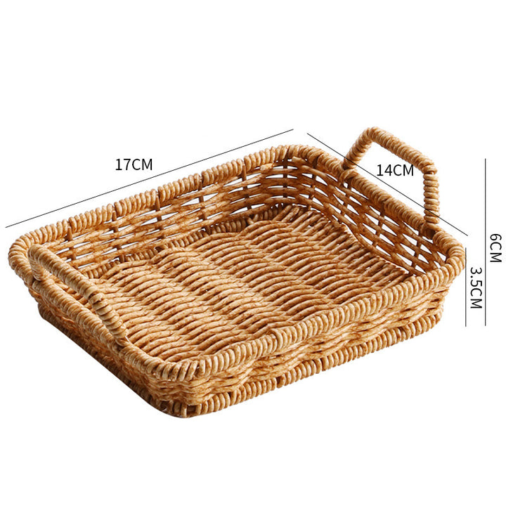 Rectangular Woven Storage Basket Kalsten