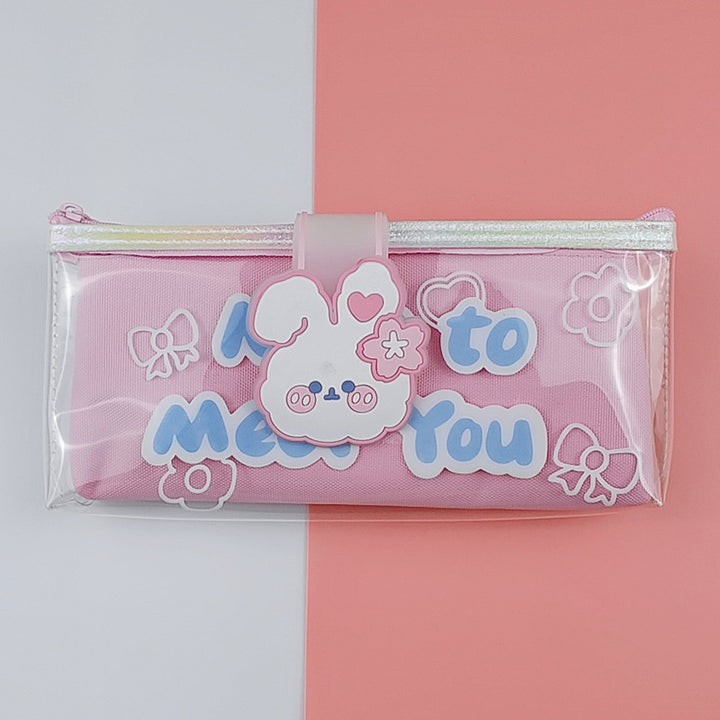 Stylish Transparent Pencil Case