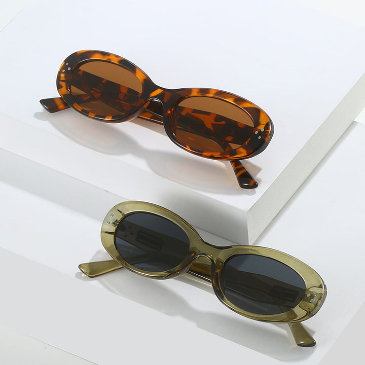 Retro-Inspired Oval Sunglasses Kalsten