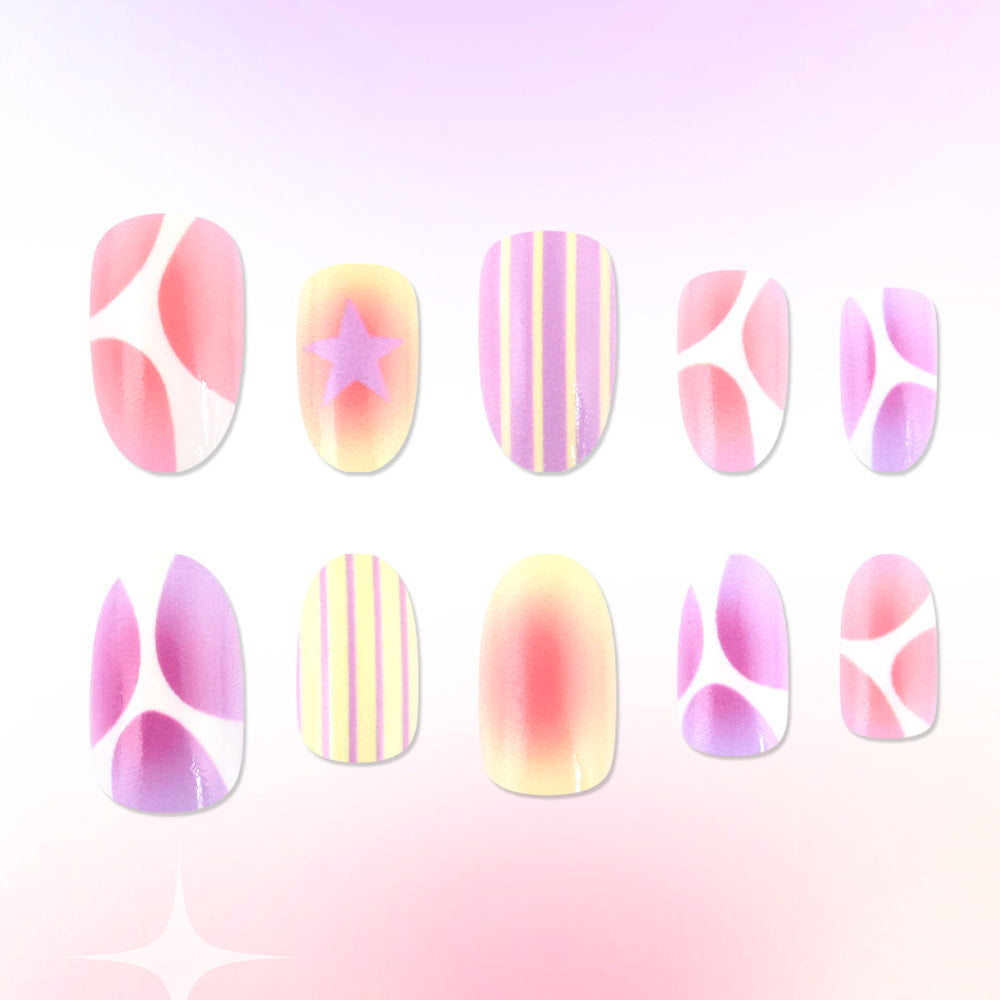 Artistic Press-On Nail Art Collection Kalsten