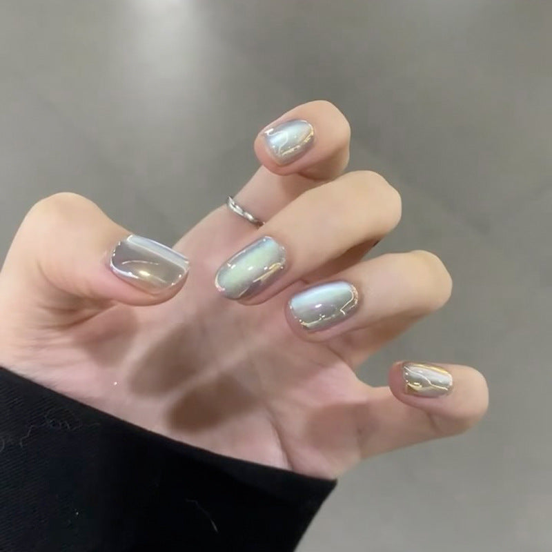 Premium Glossy Almond-Shaped Press-On Nails Kalsten 1789388672