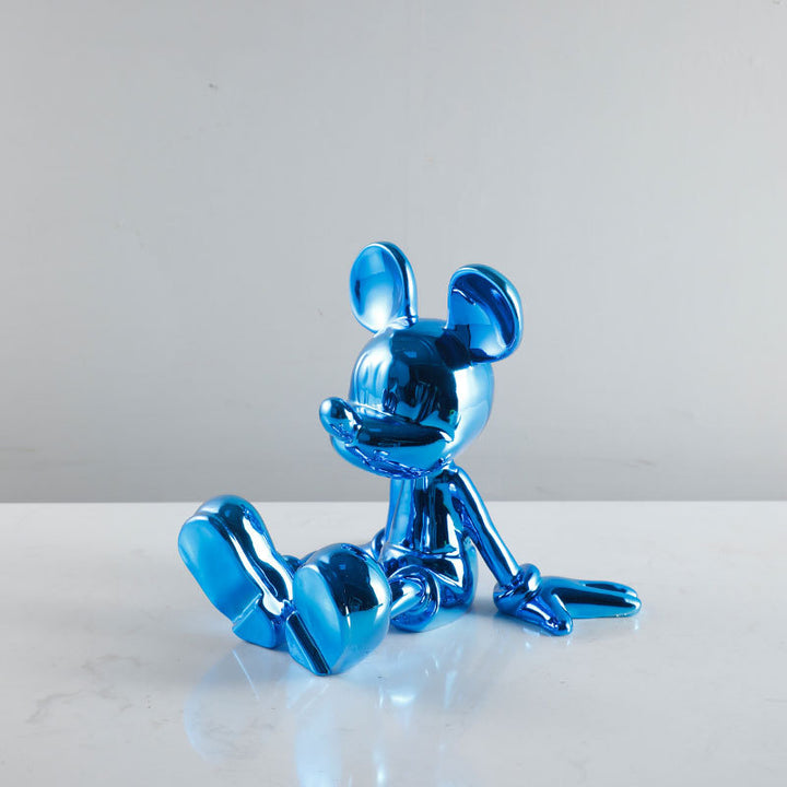 Artistic Chrome Figurine