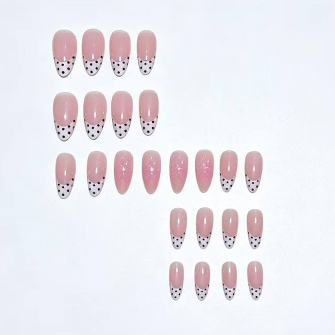 Elegant Floral Design Press-On Nail Tips Kalsten