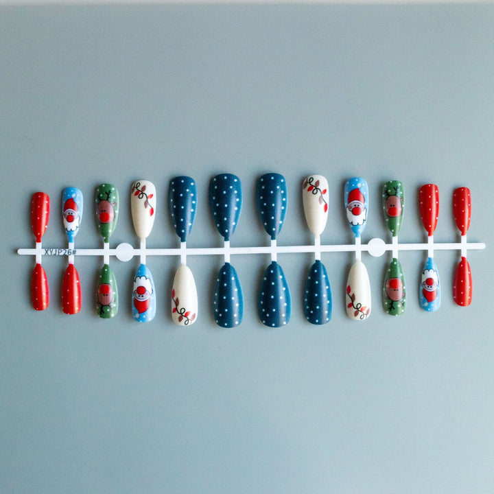 Festive Holiday Nail Art Design Set