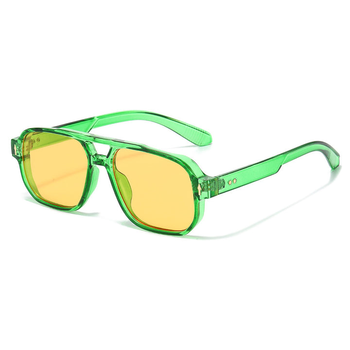 Fashion-Forward Polarized Rectangle Sunglasses Kalsten