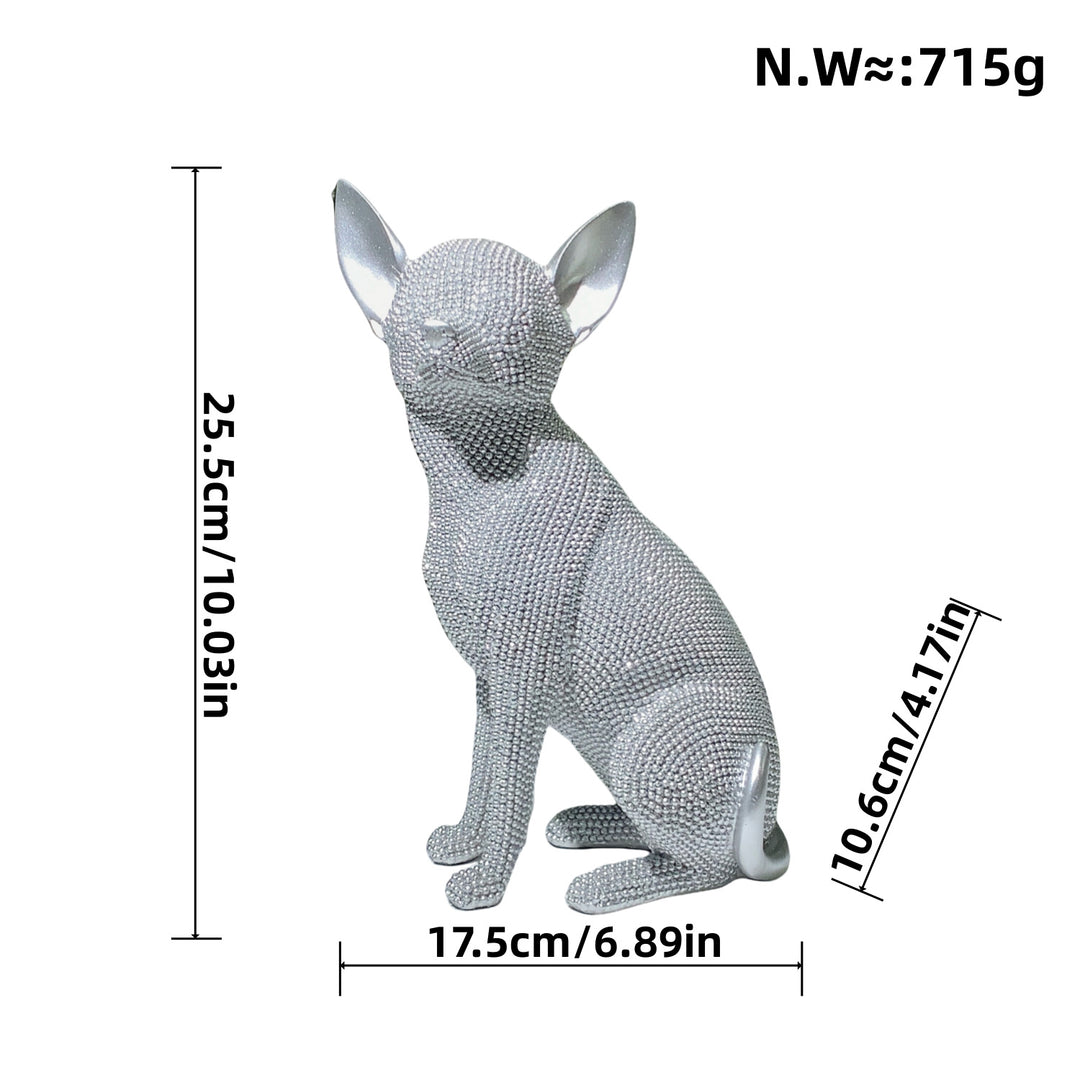 Decorative dog figure in modern design Kalsten