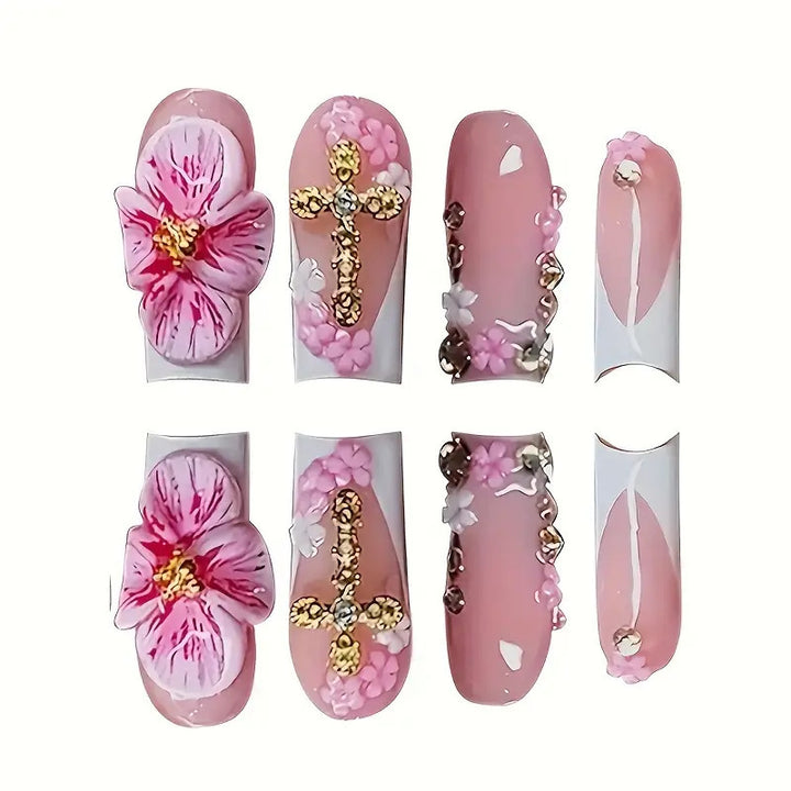 Artistic Floral Nail Art Extensions Kalsten 1787913849