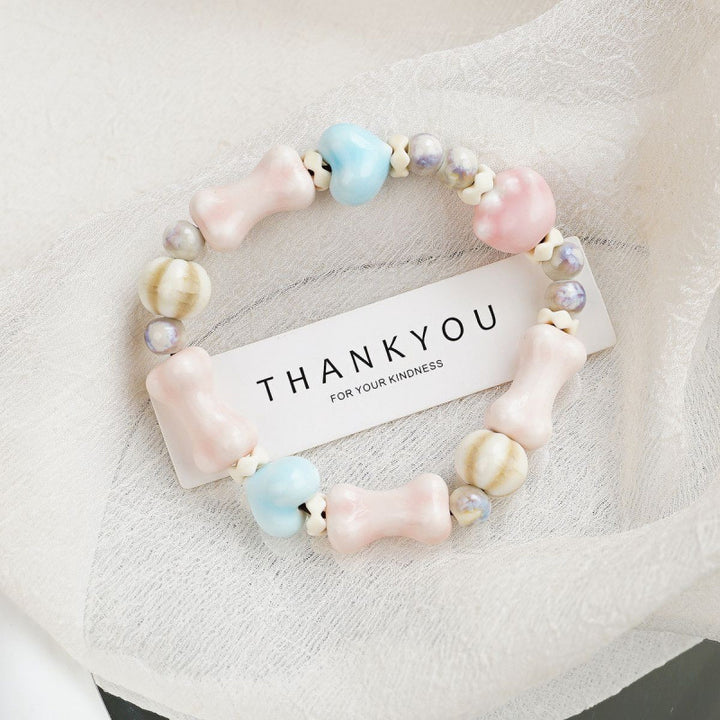Heart-Shaped Beaded Bracelet Kalsten
