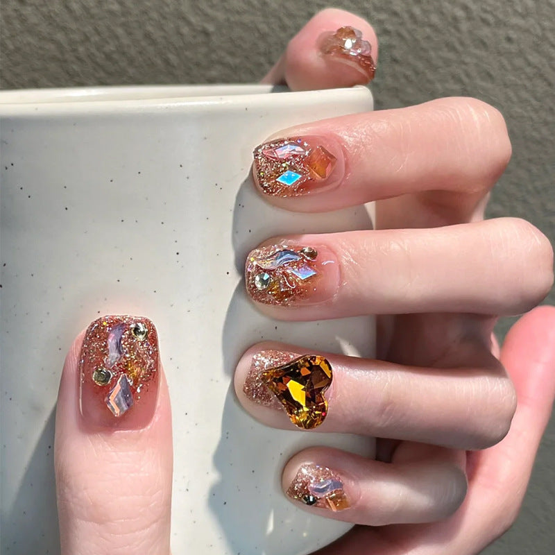 High-Gloss Gel Press-On Nails Kalsten