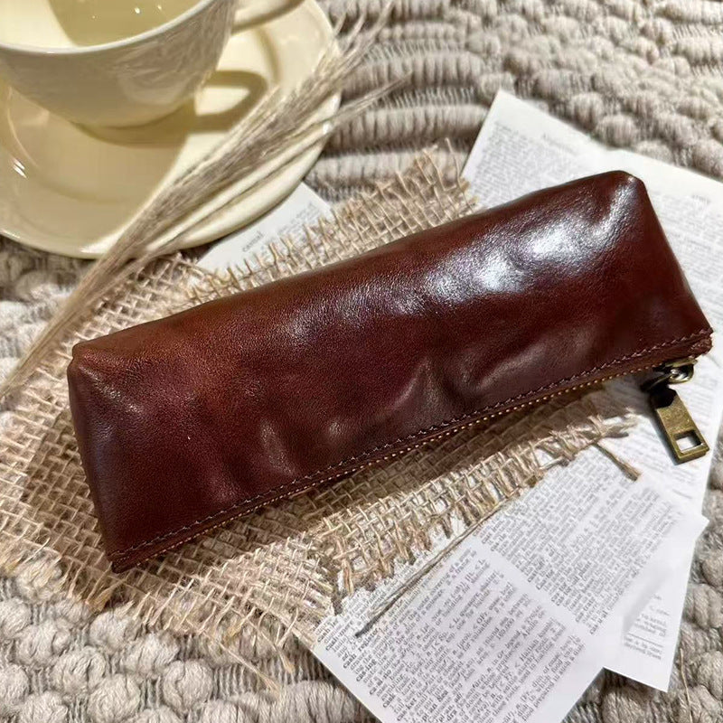 Premium Leather Pencil Case
