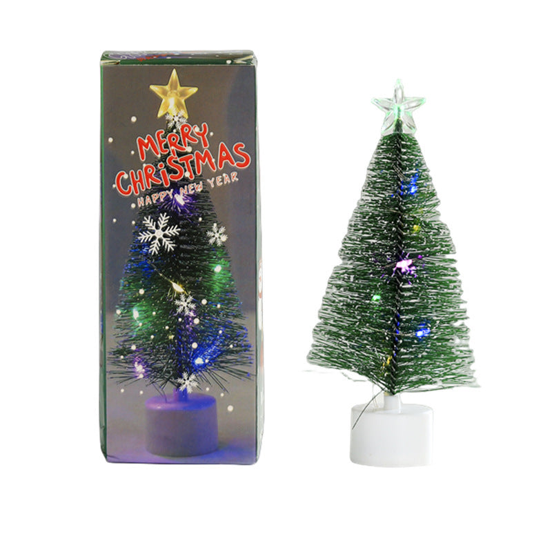 LED Illuminated Christmas Tree Figurines Kalsten