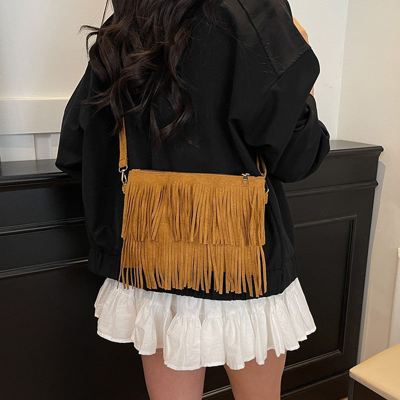 WoStylish Fringe Crossbody Bag Kalsten