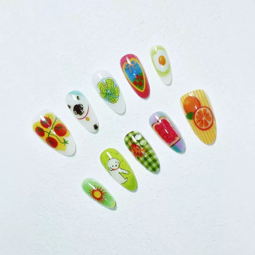 Artistic Themed Nail Art Set Kalsten