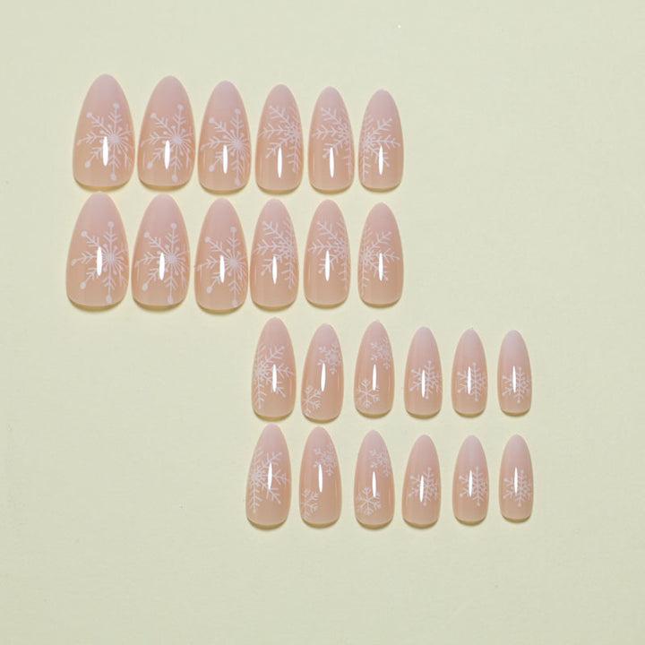 Artistic Glitter Press-On Nail Set Kalsten