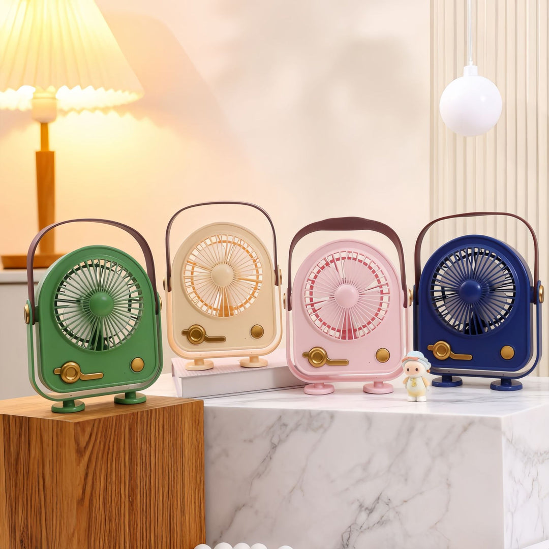 Ladies Portable Retro Fan Kalsten